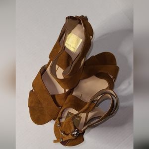 dolce vita criss cross wedge open toe sandal 8.5 NWOT